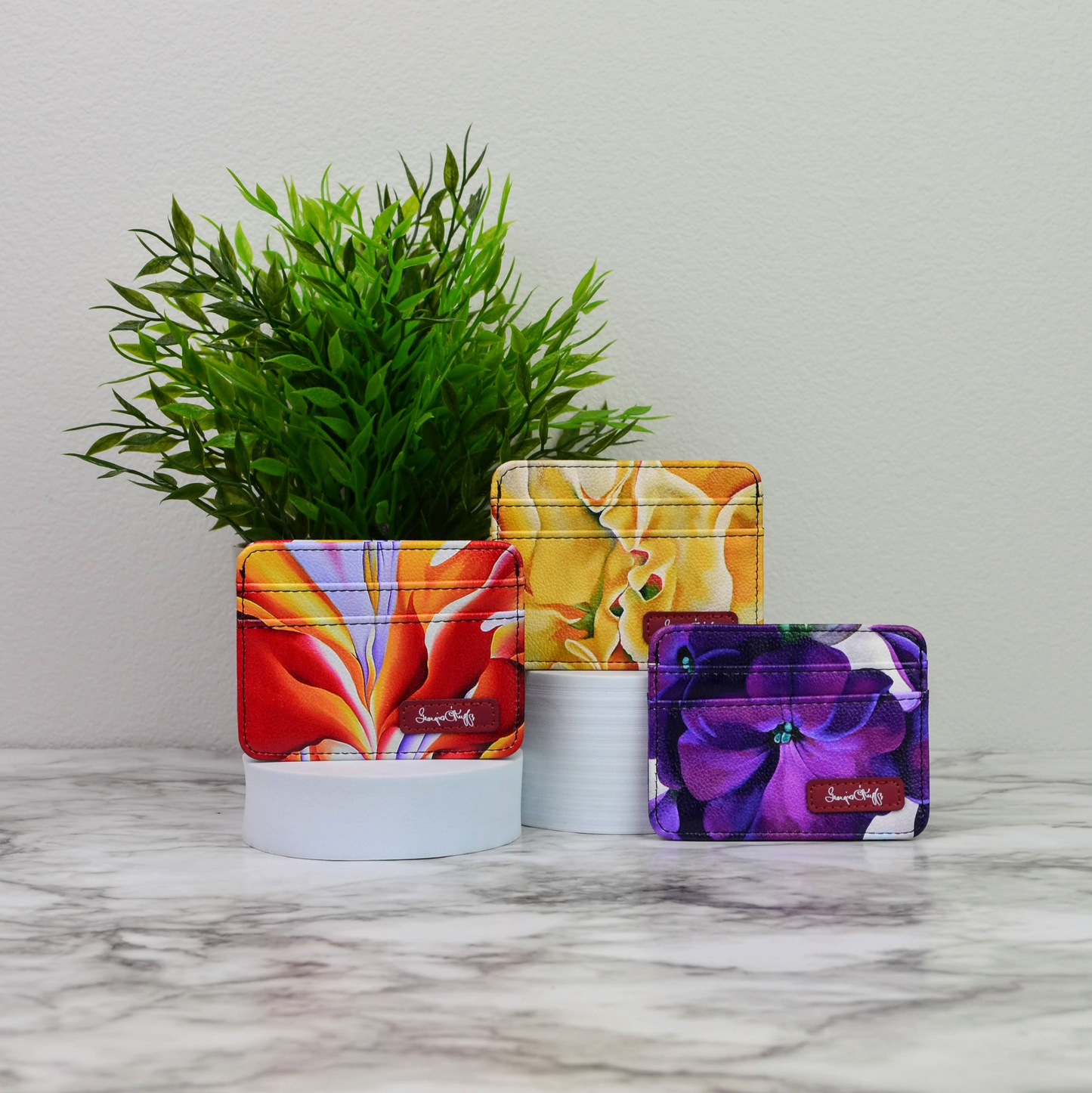 Georgia O'Keeffe Petunia Slim Wallet