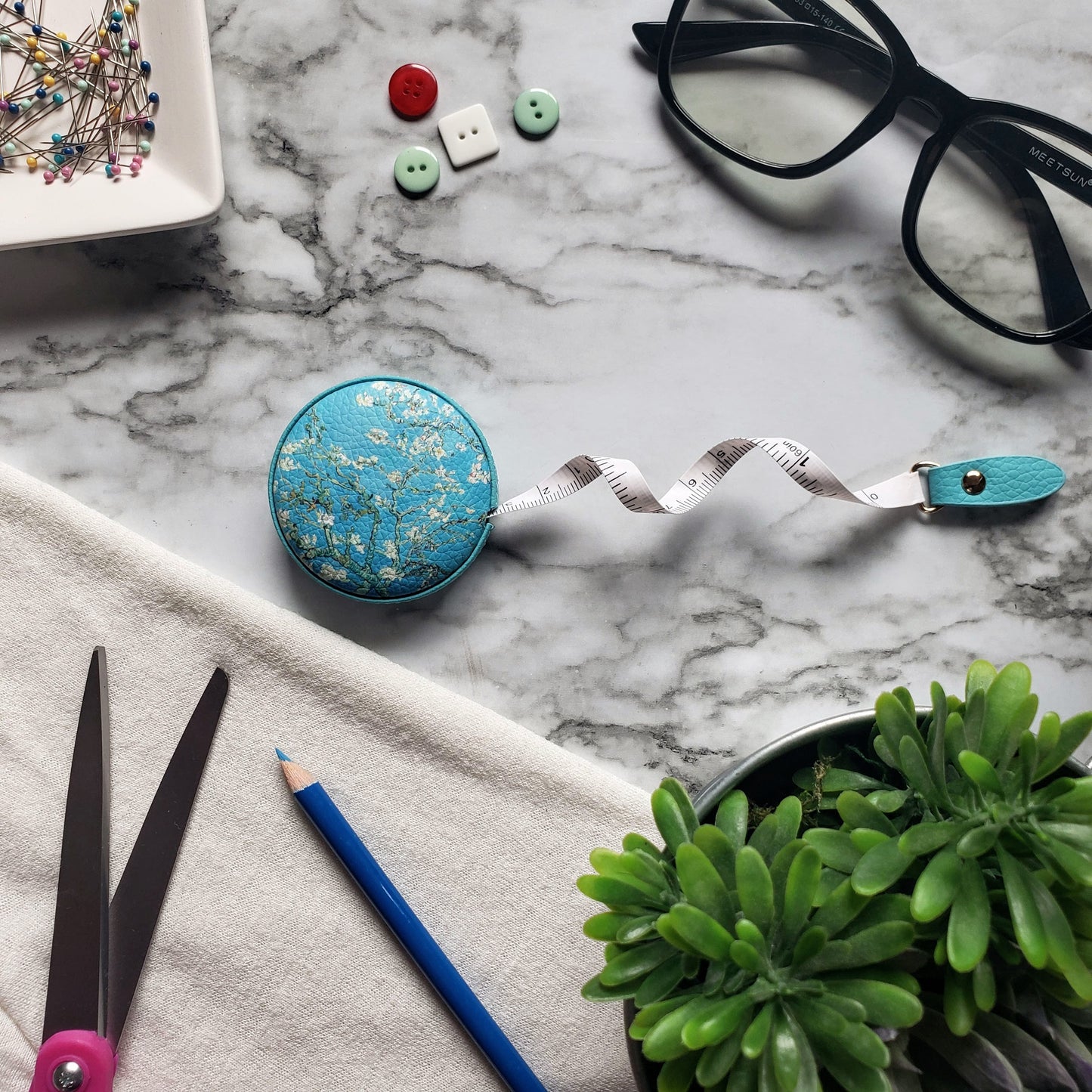 Van Gogh Almond Blossom Tape Measure