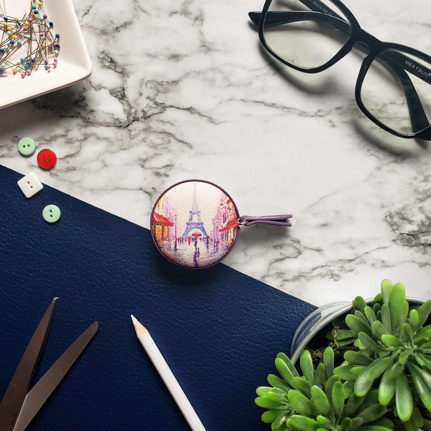 Travel Paris Tape Measure