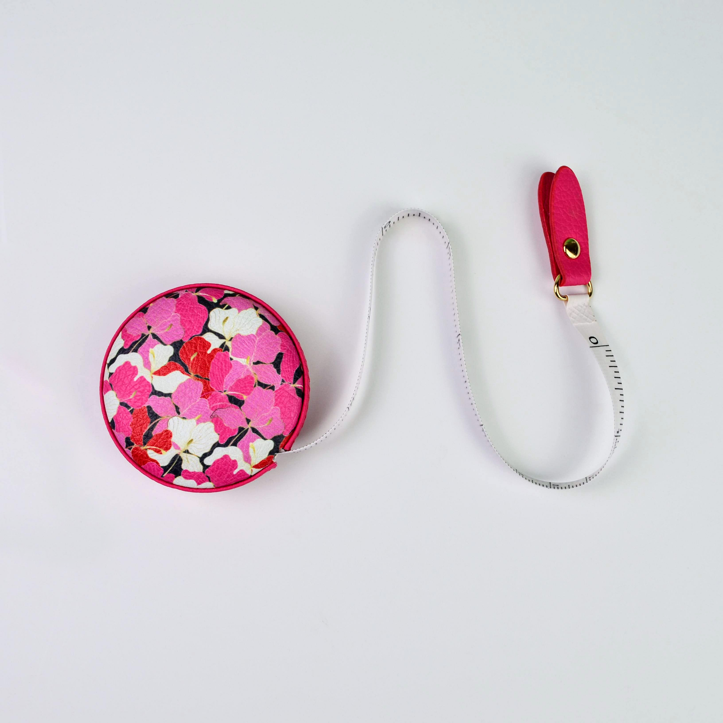 Enameled Orchids Tape Measure