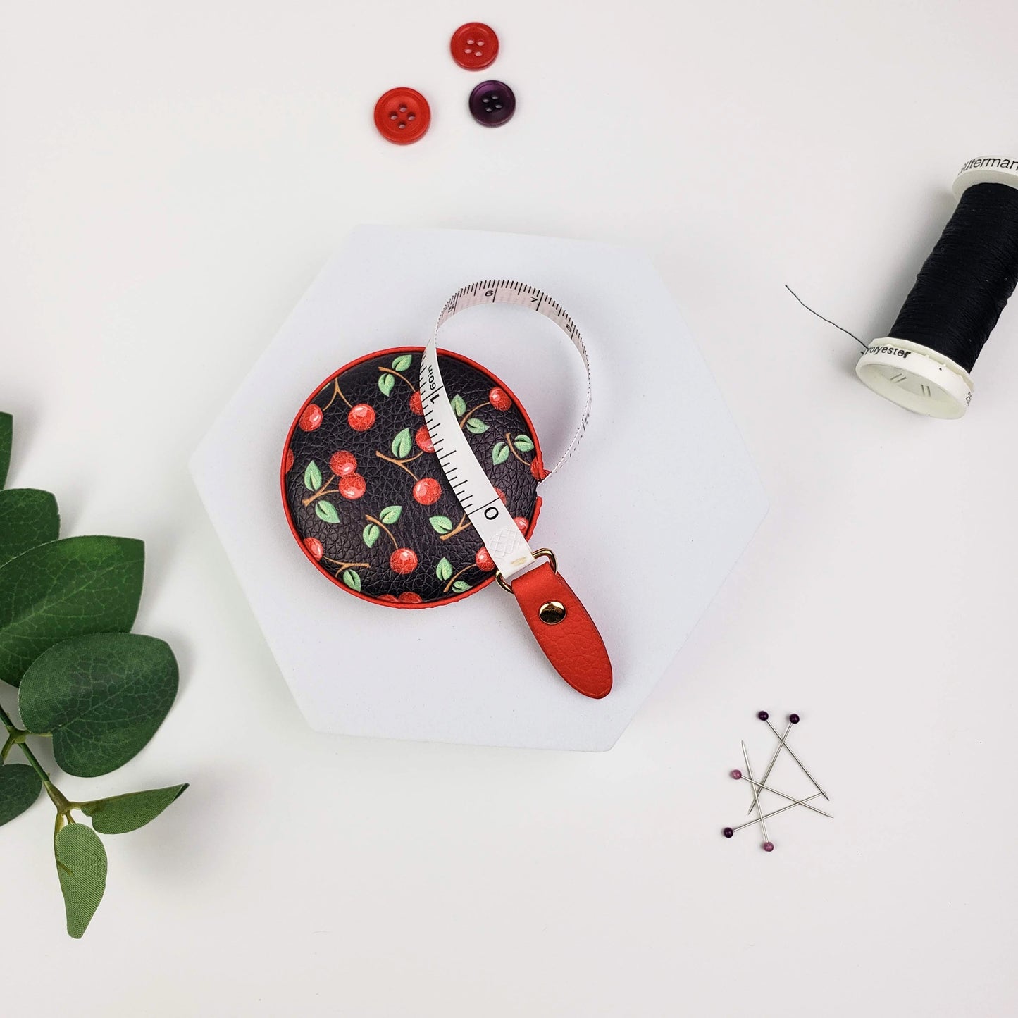 Mary Engelbreit Cherries Tape Measure