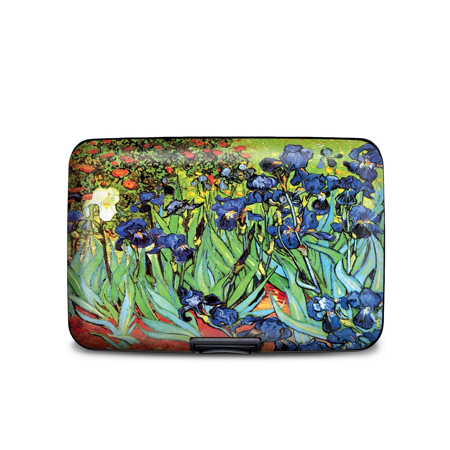 Van Gogh Irises RFID armored wallet