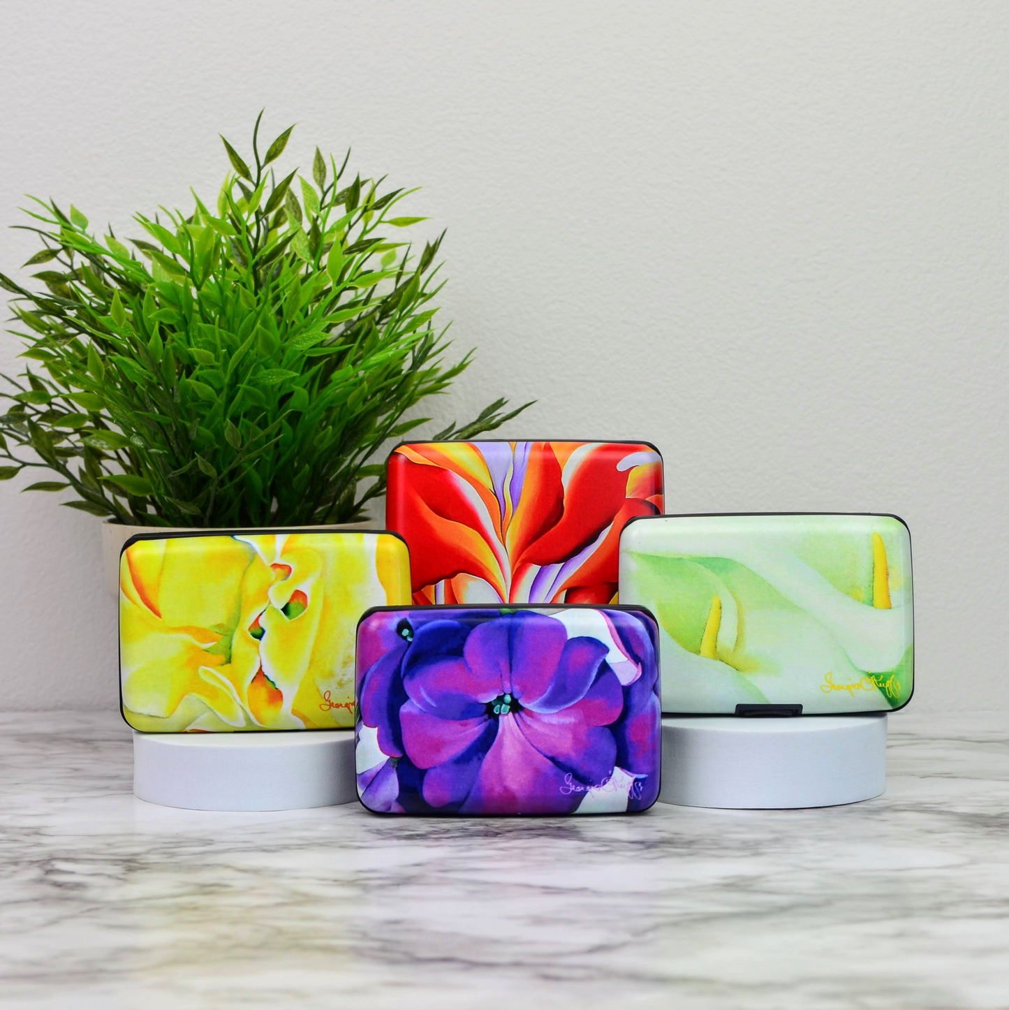 O'Keeffe Sweet Pea Armored Wallet