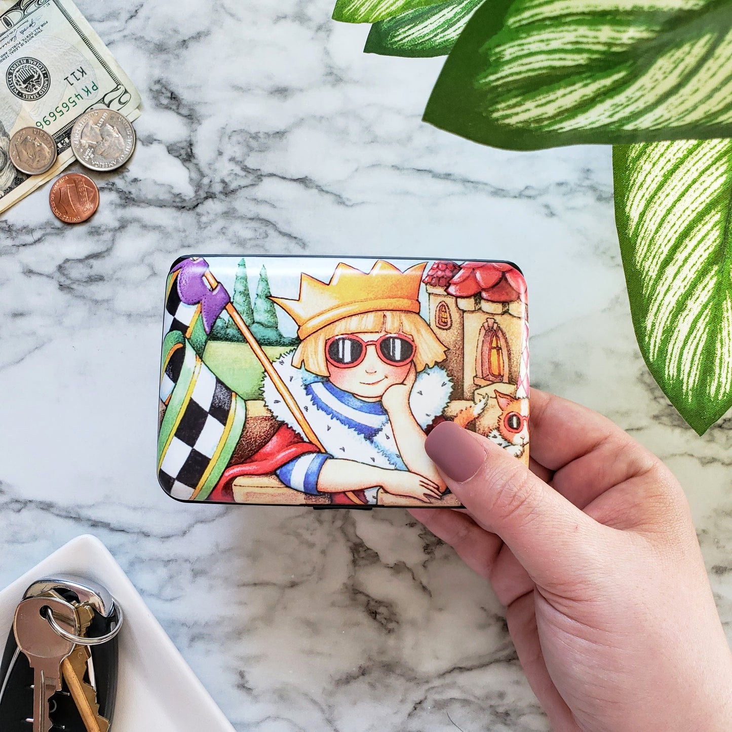 Mary Engelbreit Queen of Everything RFID Armored Wallet