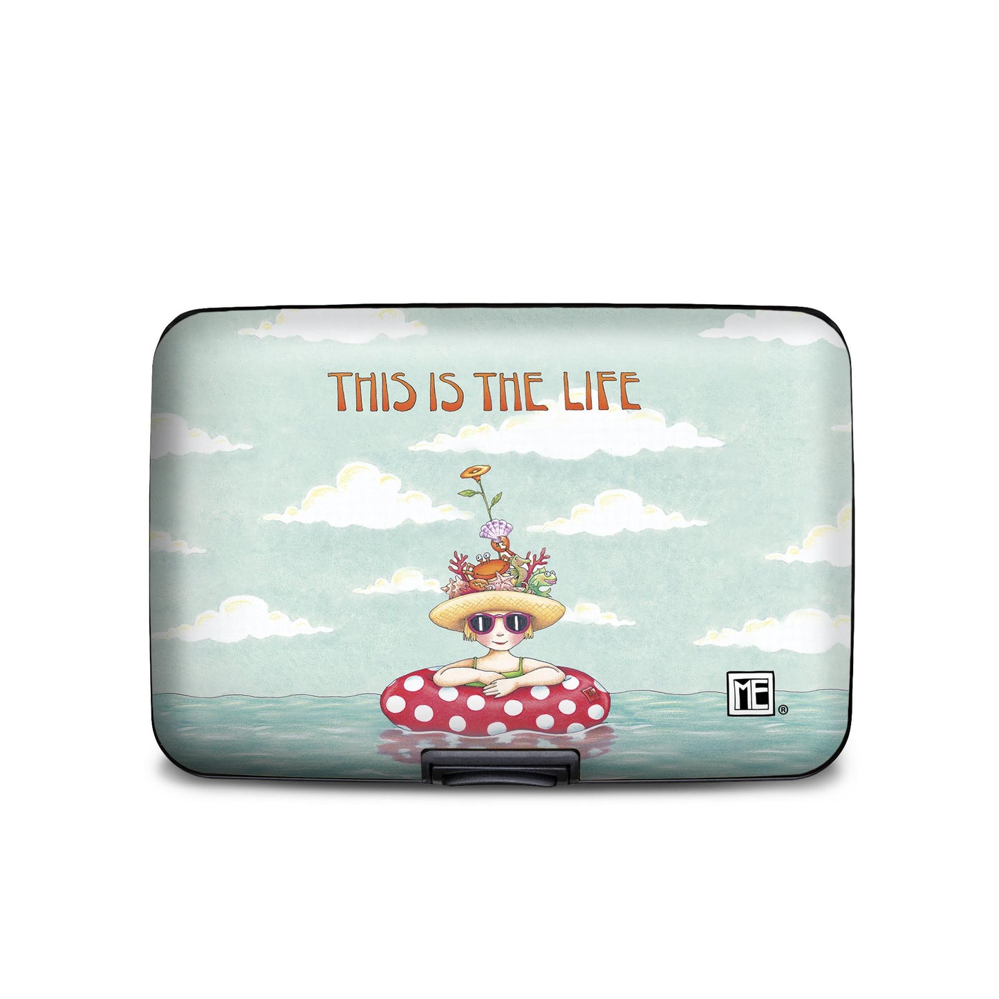 Mary Engelbreit This is the Life RFID armored wallet