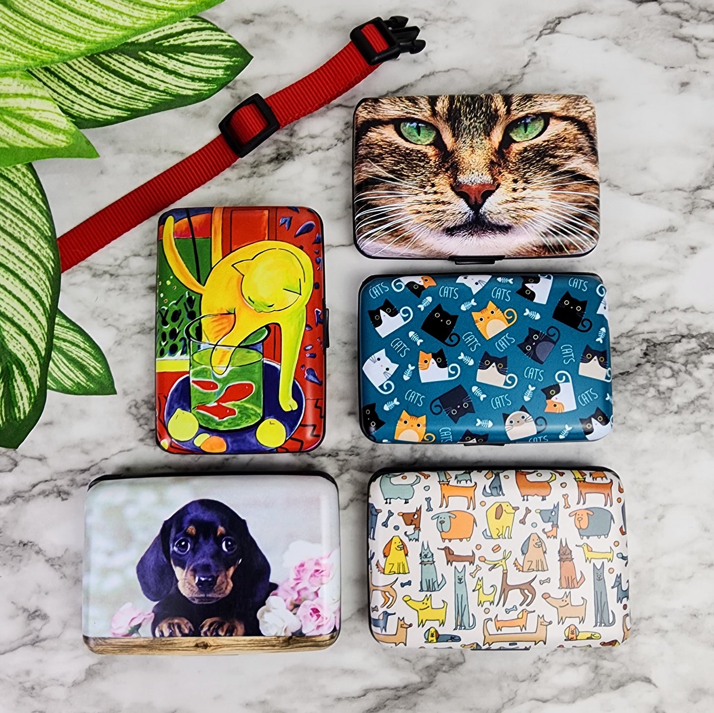 Dachshund Puppy RFID Armored Wallet