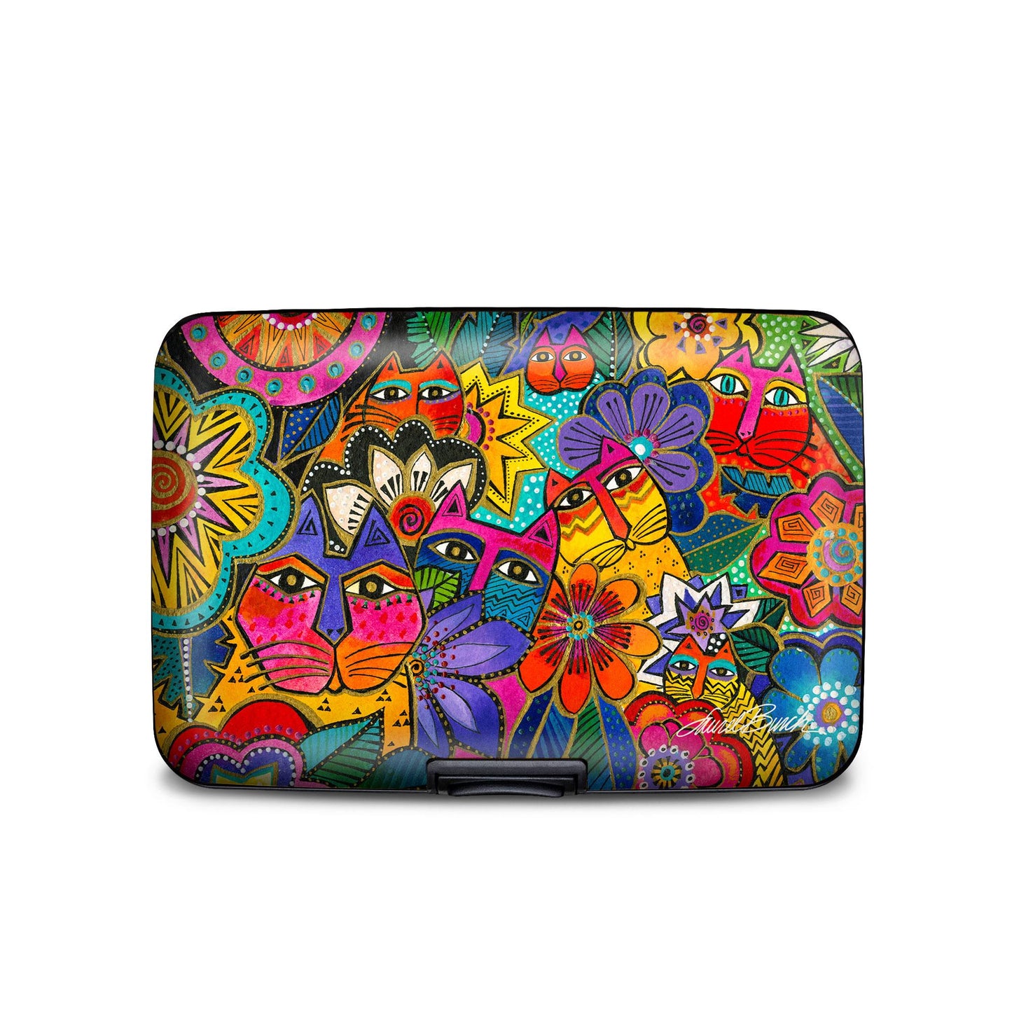 Laurel Burch Laurel's Garden RFID armored wallet