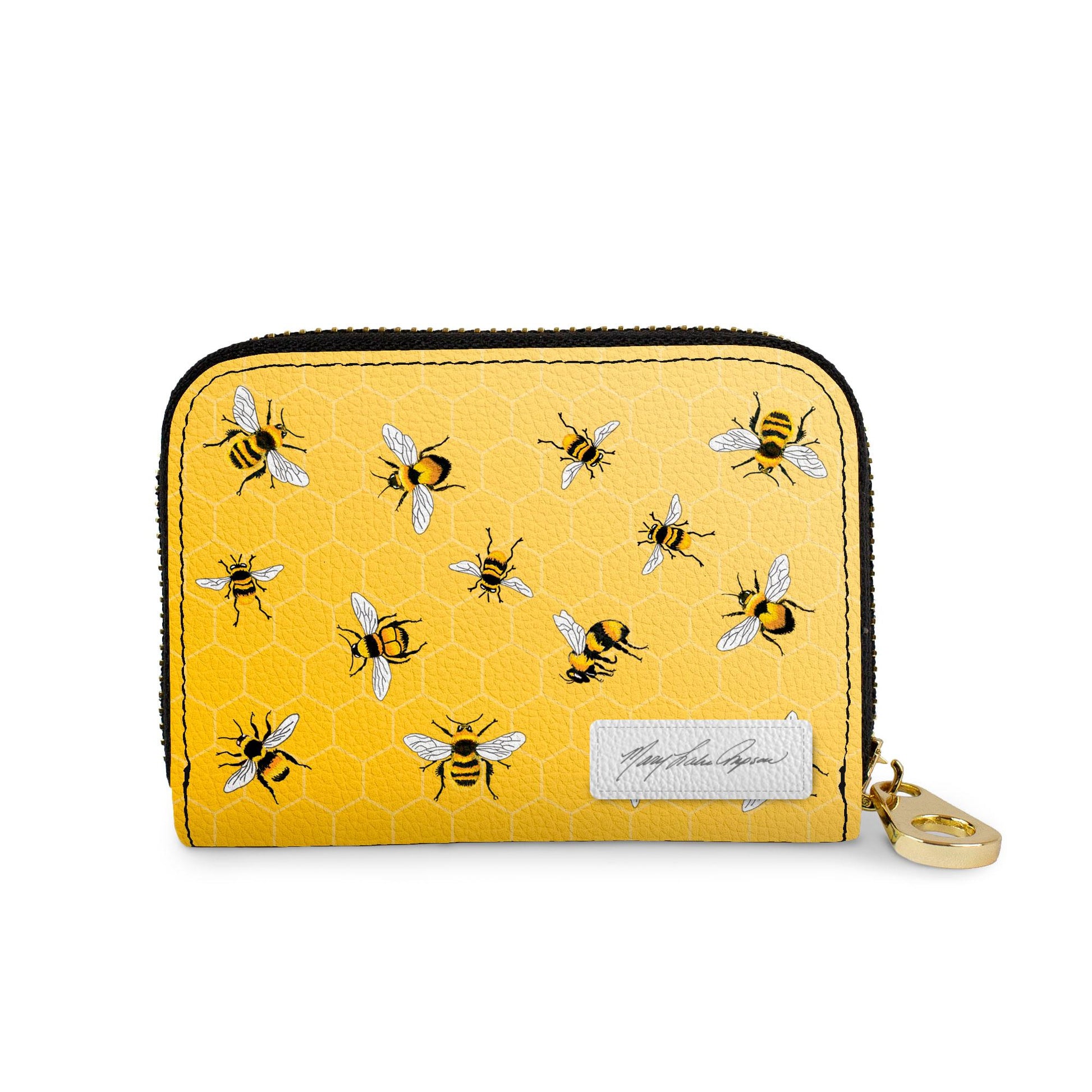 Mary Lake-Thompson Bees RFID zipper wallet