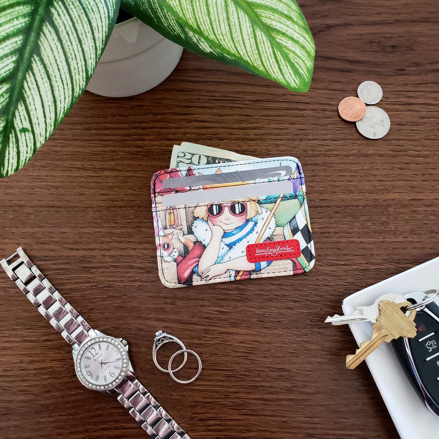 Mary Engelbreit Queen of Everything Slim Wallet
