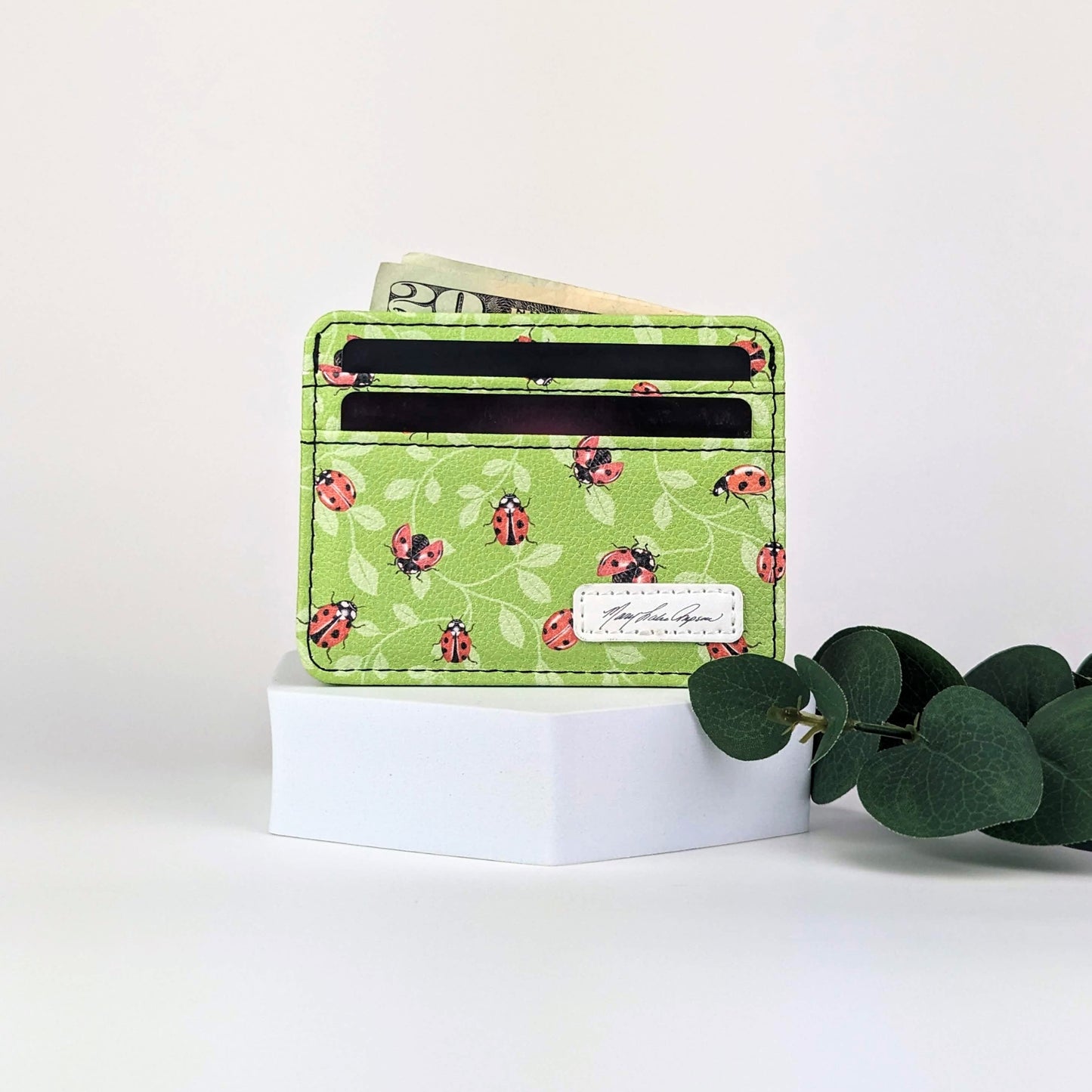 Mary Lake-Thompson Ladybug Slim Wallet