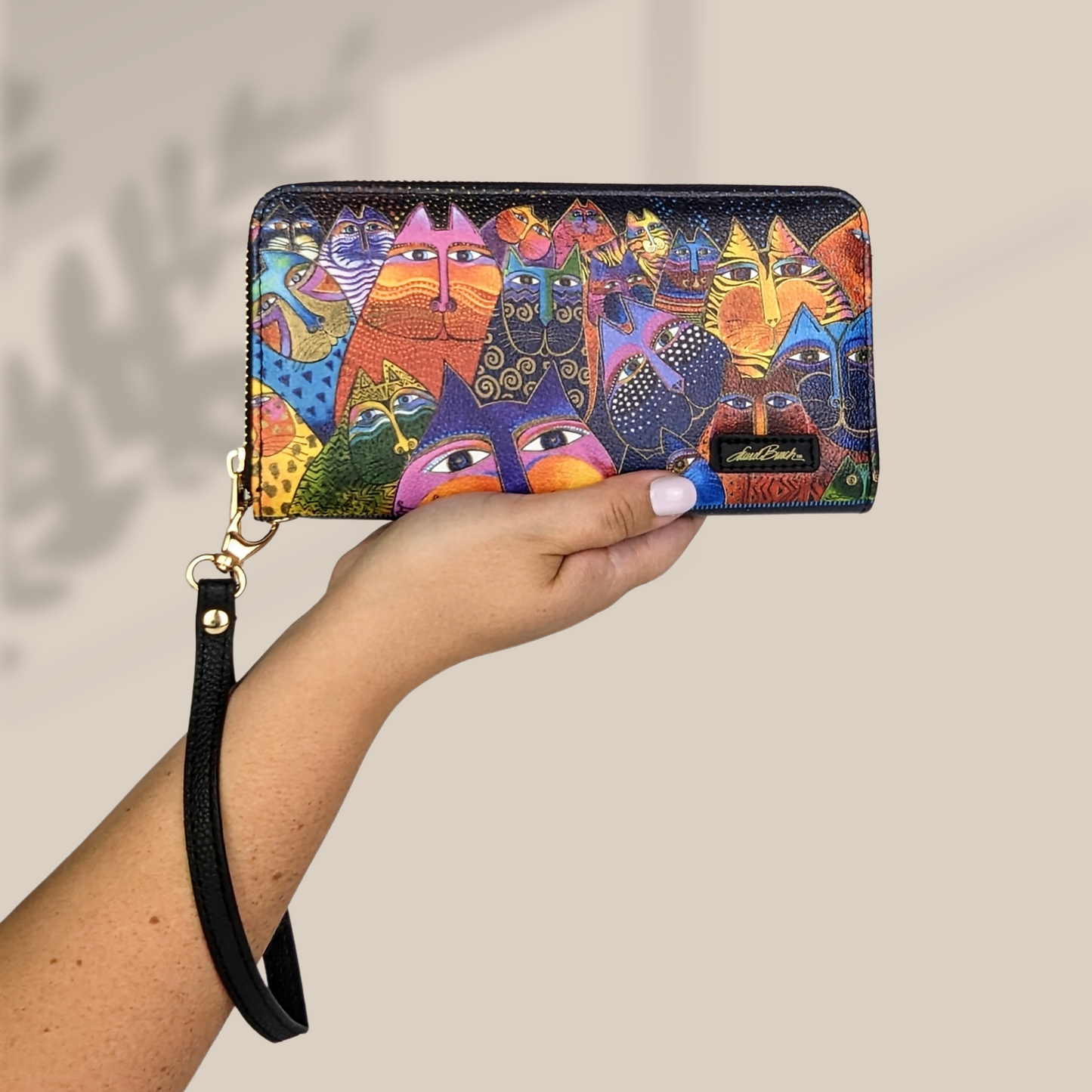 Laurel Burch Fantasticats Wristlet Wallet