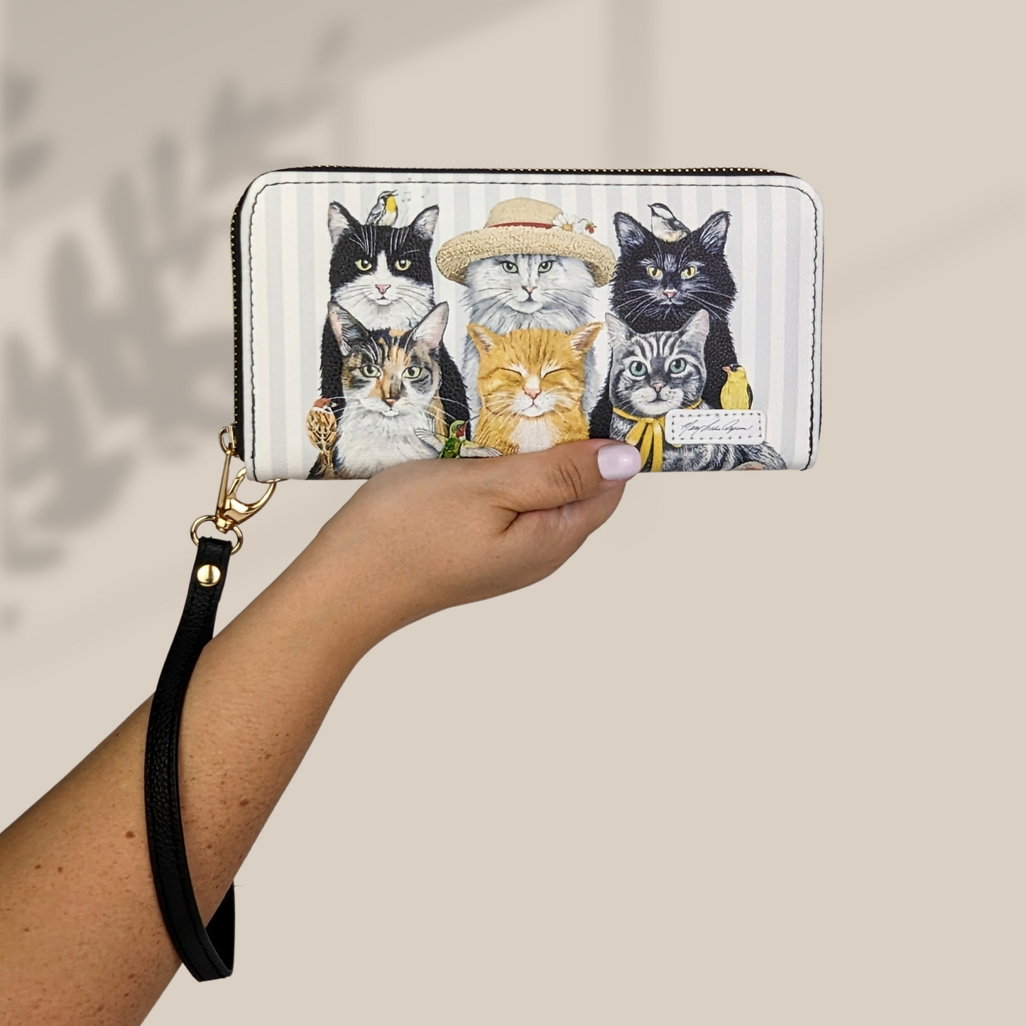 Mary Lake-Thompson Cats Wristlet Wallet