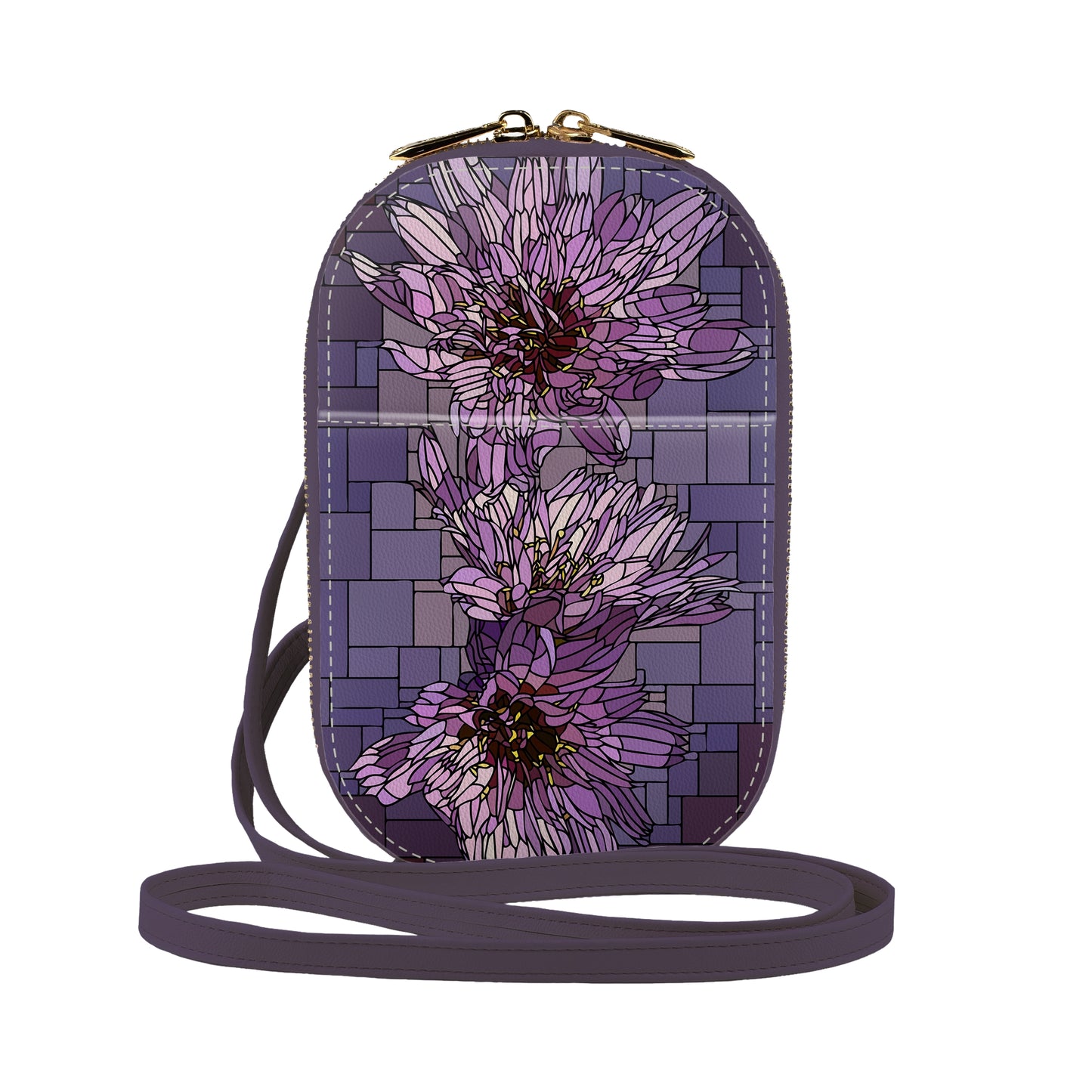 Art Glass Cupid's Dart crossbody bag