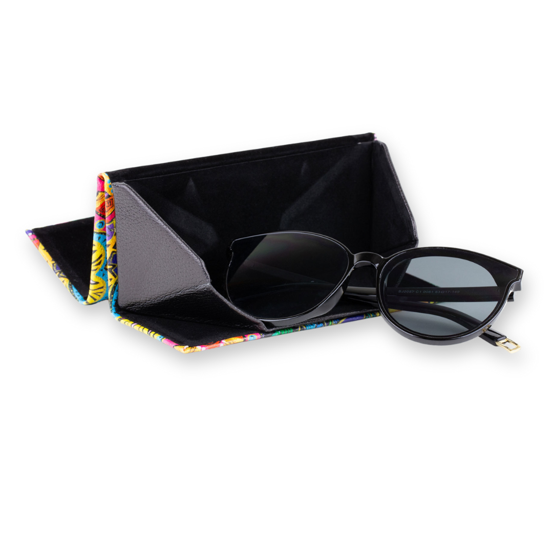 Blue Marble Eyeglass & Sunglasses Case