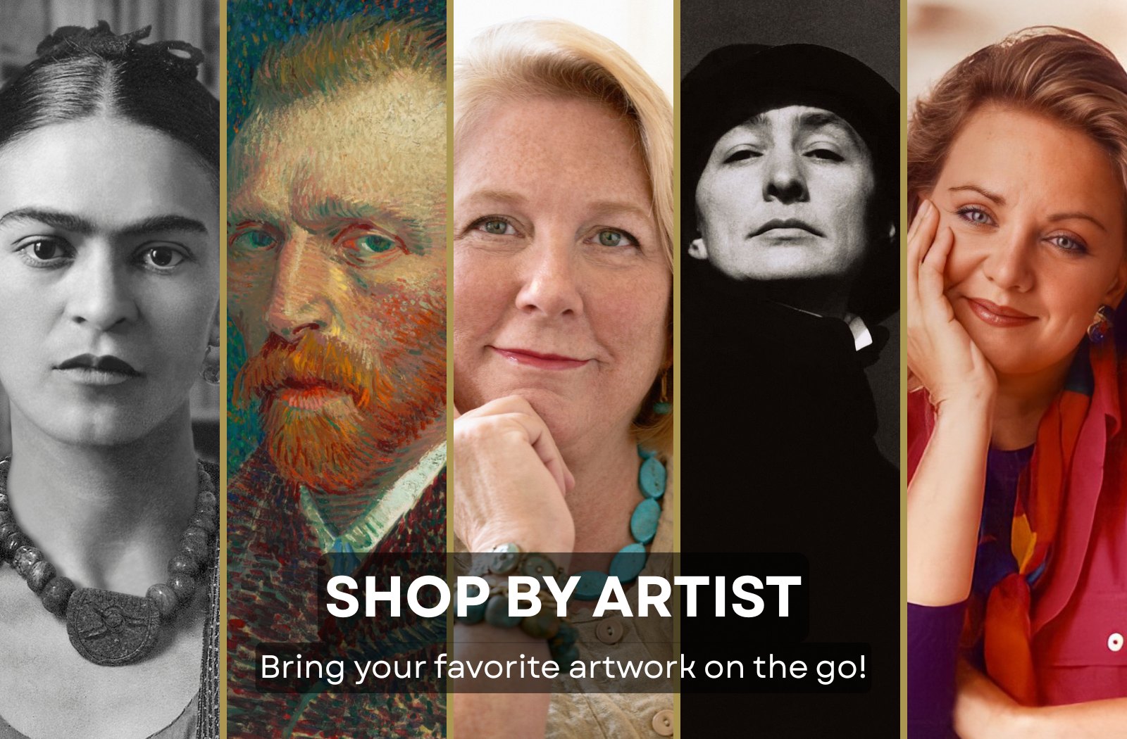 Shop by artist