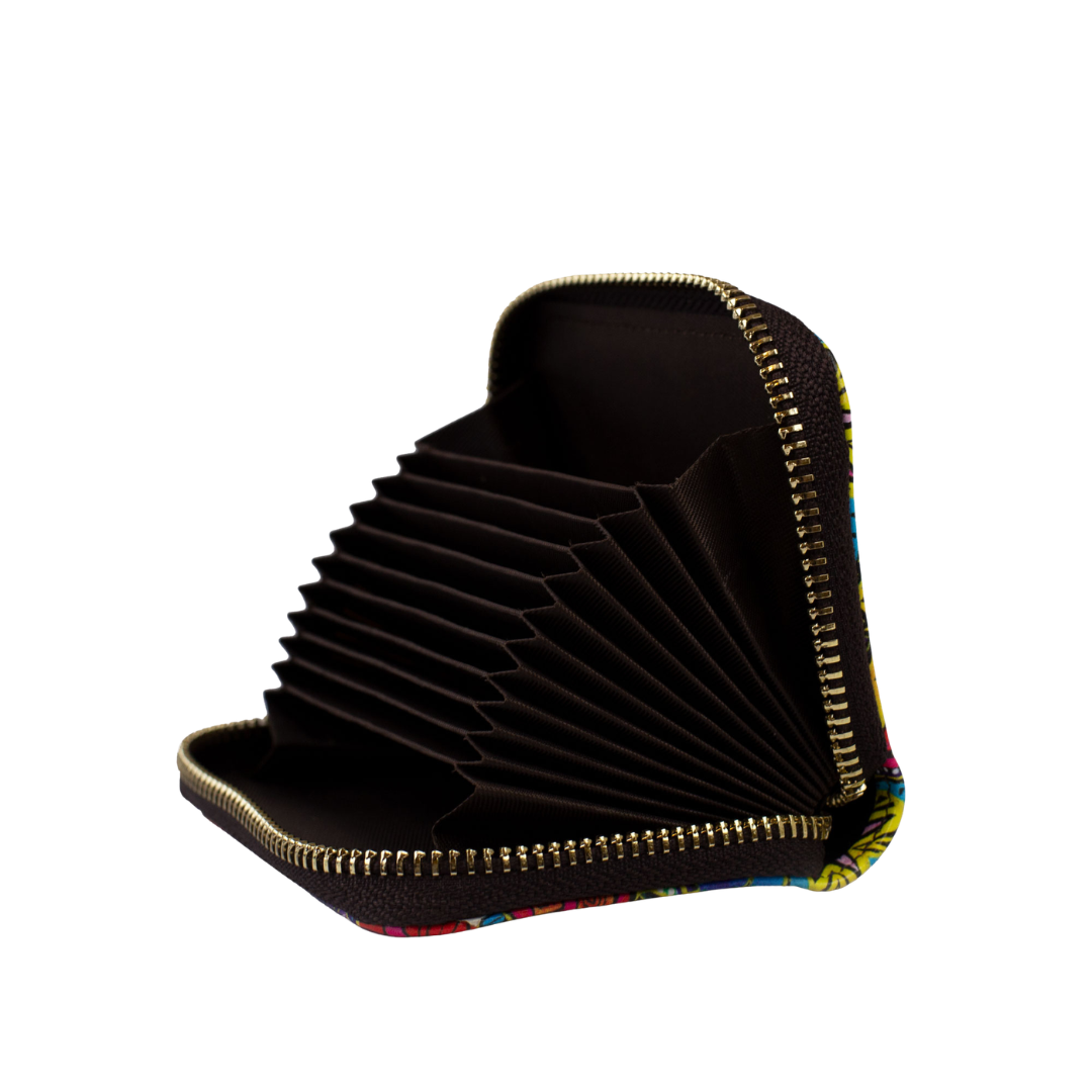 All Things Are Possible RFID Zipper Wallet